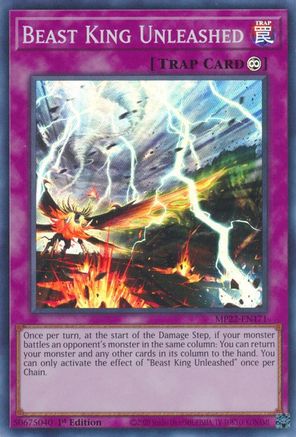 Beast King Unleashed - MP22-EN171 - 2022 Tin of the Pharaoh's Gods 1st Edition