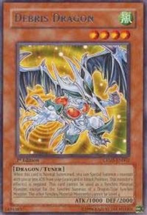Debris Dragon (CRMS-EN002) - Crimson Crisis 1st Edition