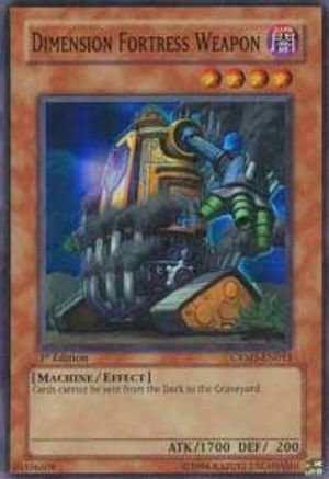 Dimension Fortress Weapon (CRMS-EN033) - Crimson Crisis 1st Edition