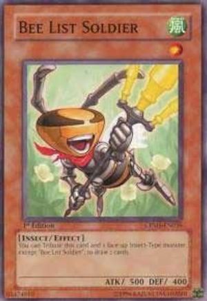 Bee List Soldier (CRMS-EN036) - Crimson Crisis 1st Edition