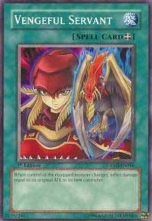 Vengeful Servant (CRMS-EN046) - Crimson Crisis 1st Edition