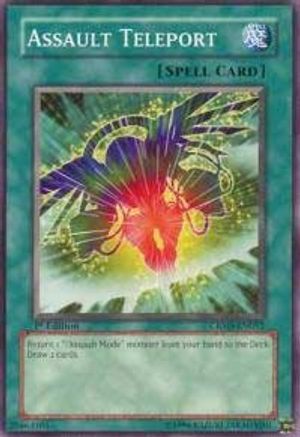 Assault Teleport (CRMS-EN052) - Crimson Crisis 1st Edition