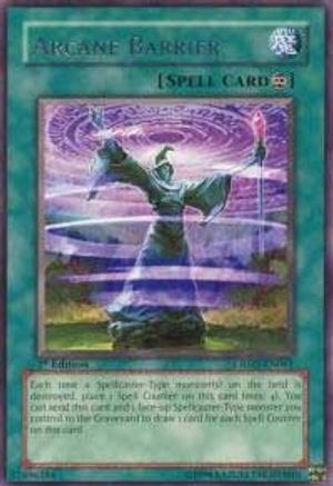 Arcane Barrier (CRMS-EN061) - Crimson Crisis 1st Edition
