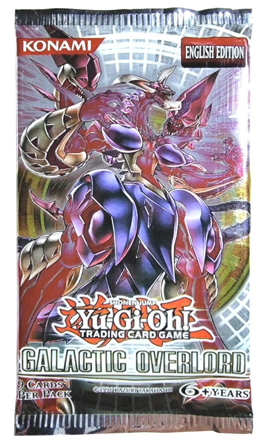 Yugioh Galatic Overlord GAOV 1st Edition Booster Pack