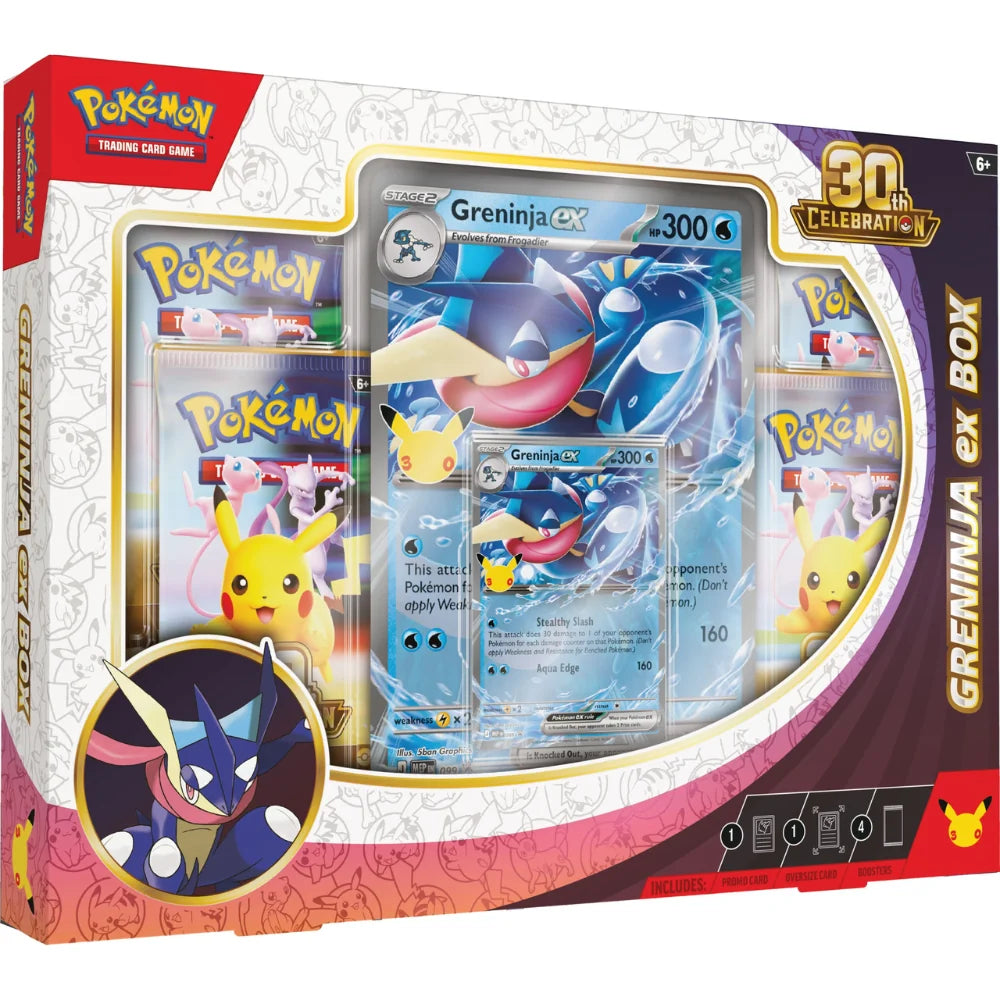 POKEMON 30th Celebration Greninja EX Box