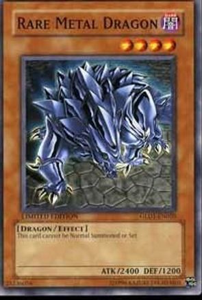 Rare Metal Dragon (GLD1-EN020) - Gold Series 2008 Limited