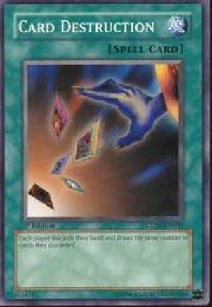 Card Destruction (SDZW-EN031) - Structure Deck: Zombie World 1st Edition
