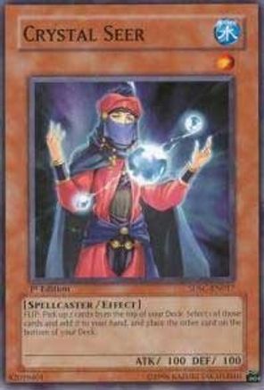 Crystal Seer (SDSC-EN017) - Structure Deck: Spellcaster's Command 1st Edition