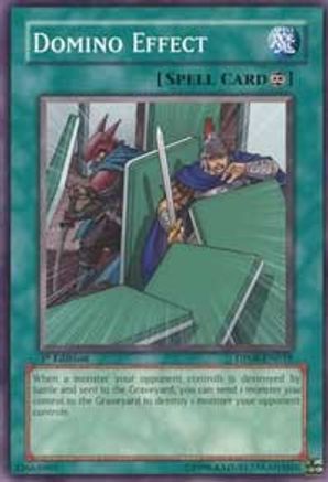 Domino Effect (DP08-EN018) - Duelist Pack 8: Yusei Fudo 1st Edition