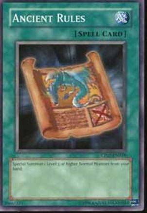 Ancient Rules - CP07-EN019 - Champion Pack 7 Unlimited
