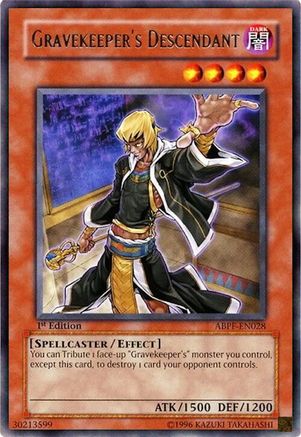 Gravekeeper's Descendant - ABPF-EN028 - Absolute Powerforce 1st Edition