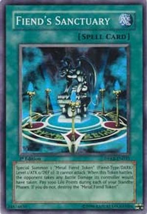 Fiend's Sanctuary (DPKB-EN035) - Duelist Pack: Kaiba Unlimited