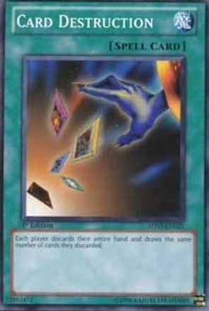 Card Destruction (5DS3-EN021) - Starter Deck: Duelist Toolbox 1st Edition