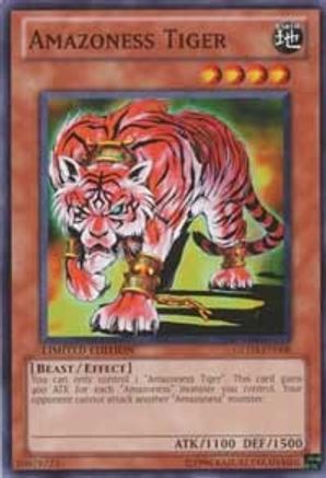 Amazoness Tiger - GLD3-EN008 - Gold Series 3 Limited