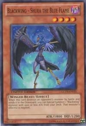 Blackwing - Shura the Blue Flame (GLD3-EN025) - Gold Series 3 Limited