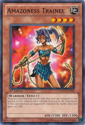 Amazoness Trainee - DREV-EN031 - Duelist Revolution 1st Edition