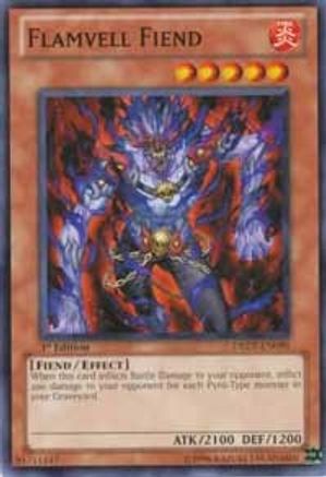 Flamvell Fiend (DREV-EN096) - Duelist Revolution 1st Edition
