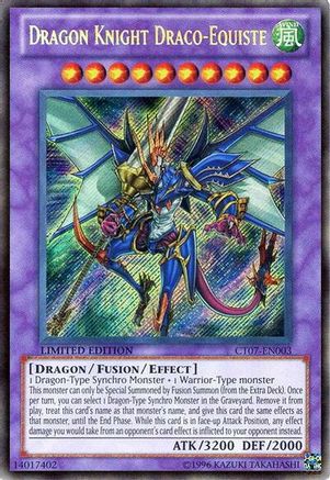 Dragon Knight Draco-Equiste - CT07-EN003 - 2010 Collectors Tins Limited