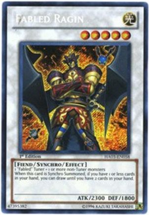 Fabled Ragin (HA03-EN058) - Hidden Arsenal 3 Unlimited