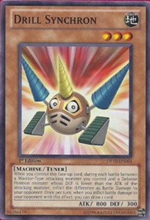 Drill Synchron (DP10-EN004) - Duelist Pack 10: Yusei 3 1st Edition