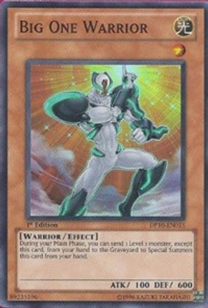 Big One Warrior (DP10-EN015) - Duelist Pack 10: Yusei 3 Unlimited