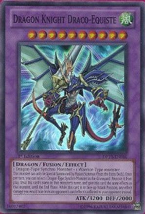 Dragon Knight Draco-Equiste (DP10-EN016) - Duelist Pack 10: Yusei 3 1st Edition