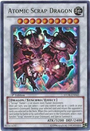 Atomic Scrap Dragon (STOR-EN043) - Storm of Ragnarok 1st Edition