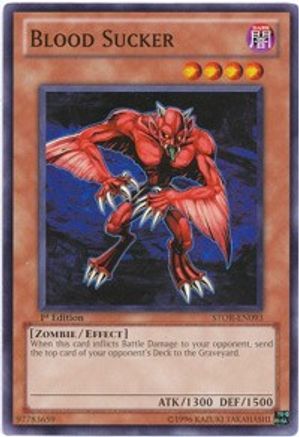 Blood Sucker (STOR-EN093) - Storm of Ragnarok 1st Edition