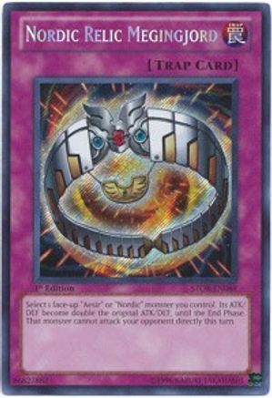 Nordic Relic Megingjord (STOR-EN088) - Storm of Ragnarok 1st Edition