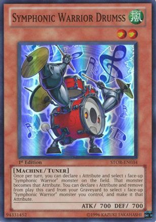 Symphonic Warrior Drumss - STOR-EN034 - Storm of Ragnarok Unlimited