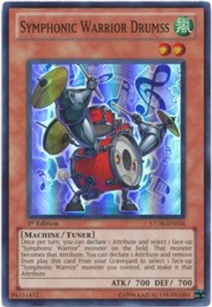 Symphonic Warrior Drumss (STOR-EN034) - Storm of Ragnarok Unlimited