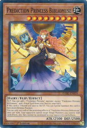 Prediction Princess Bibliomuse (DABL-EN019) - Darkwing Blast 1st Edition