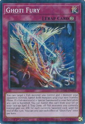 Ghoti Fury - DABL-EN091 - Darkwing Blast 1st Edition