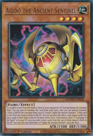 Agido the Ancient Sentinel - MAMA-EN028 - Magnificent Mavens 1st Edition