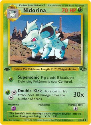 Nidorina 40/64 - Jungle Unlimited