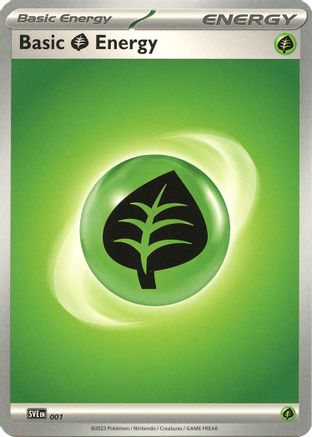 Basic Grass Energy - 001 1 - SVE Scarlet & Violet Energies
