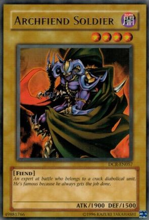 Archfiend Soldier - DCR-EN057 - Dark Crisis (Worldwide English) Unlimited