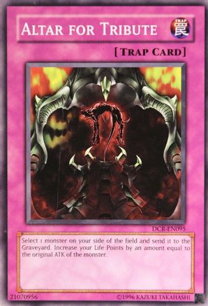Altar for Tribute (DCR-EN095) - Dark Crisis (Worldwide English) Unlimited