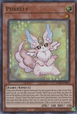 Purrely (AMDE-EN013) - Amazing Defenders 1st Edition