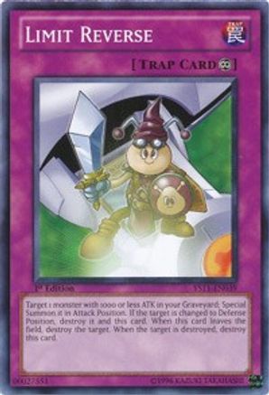 Limit Reverse - YS11-EN039 - Starter Deck: Dawn of the Xyz 1st Edition
