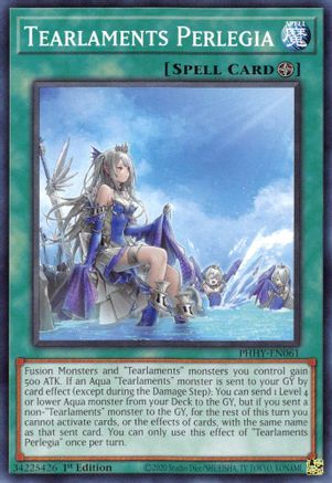 Tearlaments Perlegia (PHHY-EN061) - Photon Hypernova 1st Edition