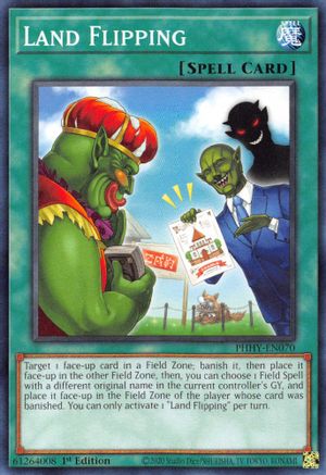 Land Flipping (PHHY-EN070) - Photon Hypernova 1st Edition