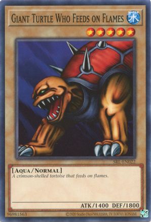 Giant Turtle Who Feeds on Flames - SRL-EN022 - Spell Ruler (25th Anniversary Edition) Unlimited