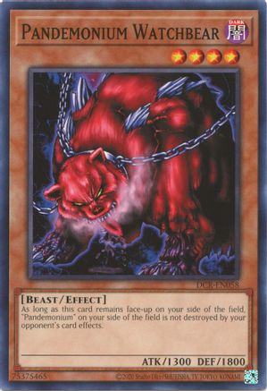 Pandemonium Watchbear (DCR-EN058) - Dark Crisis (25th Anniversary Edition) Unlimited