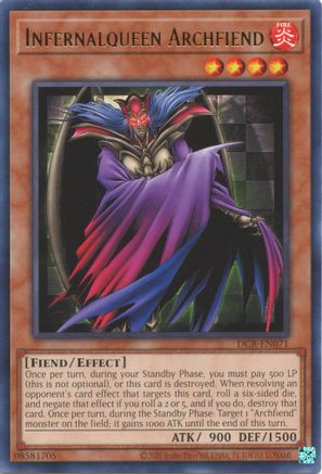 Infernalqueen Archfiend - DCR-EN071 - Dark Crisis (25th Anniversary Edition) Unlimited