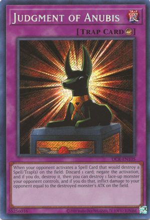 Judgment of Anubis (DCR-EN105) - Dark Crisis (25th Anniversary Edition) Unlimited
