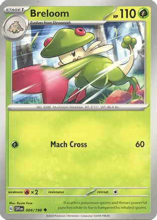 Breloom 4 - SV01 Scarlet & Violet Base Set