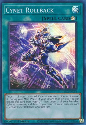 Cynet Rollback (CYAC-EN051) - Cyberstorm Access 1st Edition