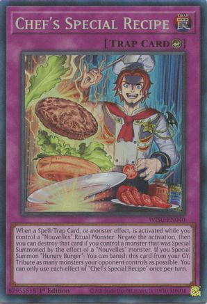 Chef's Special Recipe (CR) (WISU-EN040) - Wild Survivors 1st Edition