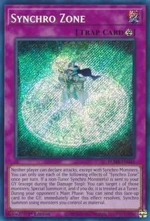Synchro Zone (BLMR-EN048) - Battles of Legend: Monstrous Revenge 1st Edition
